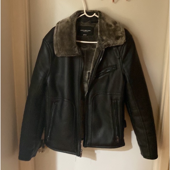 Fur leather jacket - Picture 1 of 1